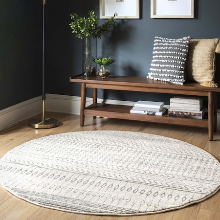 Nuloom Nova Bohemian Striped Area Rug 4ft x 6ft RZBD65B-O406